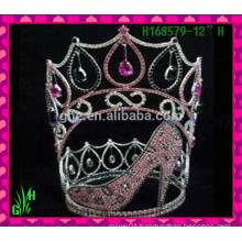 Wholesale New Rhinestone Shoes Crown Tiara